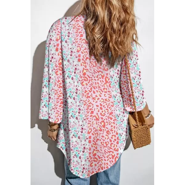 Dokotoo Womens Printed Beach Cover Up Short Sleeve Open Front Lightweight Cropped Swiss Dot Summer Cardigan