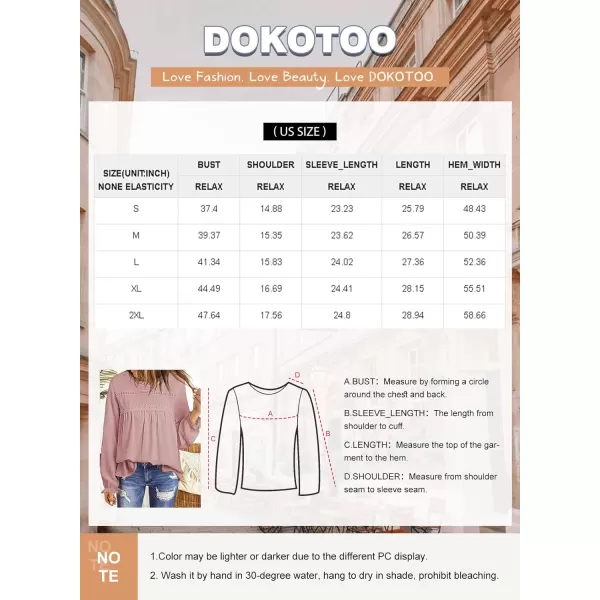 Dokotoo Womens Summer Tops Crewneck Lace Crochet Short Sleeve Shirts Casual Chiffon Blouses