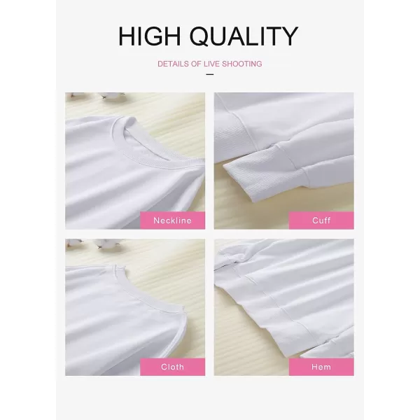 Dokotoo Womens Vintage Basic Oversized Crewneck Long Tunic Sweatshirts Pullover Tops