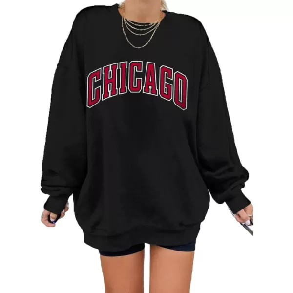 Dokotoo Womens Vintage Basic Oversized Crewneck Long Tunic Sweatshirts Pullover Tops
