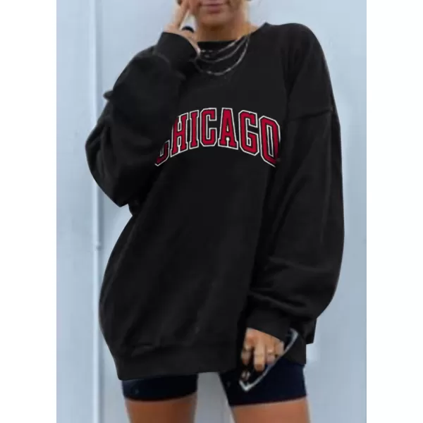 Dokotoo Womens Vintage Basic Oversized Crewneck Long Tunic Sweatshirts Pullover Tops
