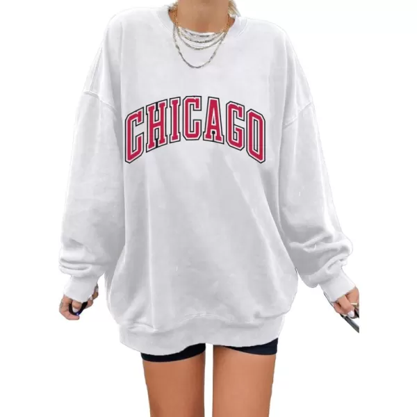 Dokotoo Womens Vintage Basic Oversized Crewneck Long Tunic Sweatshirts Pullover Tops