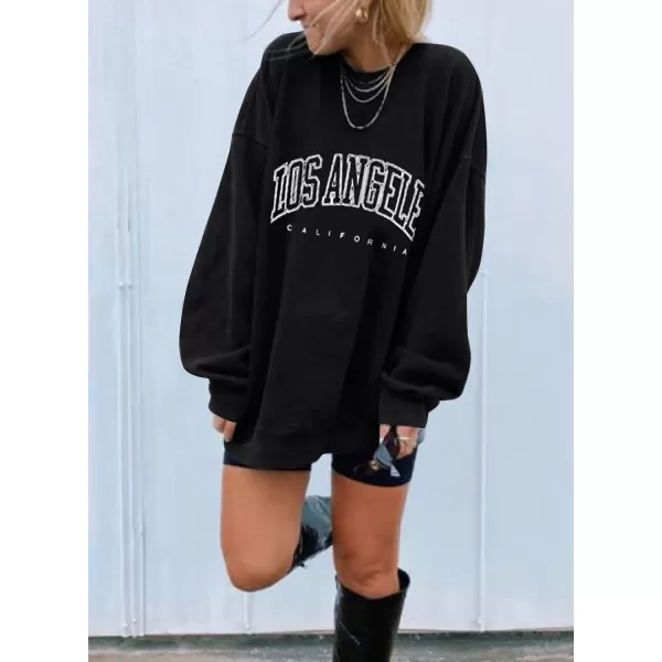 Dokotoo Womens Vintage Basic Oversized Crewneck Long Tunic Sweatshirts Pullover Tops