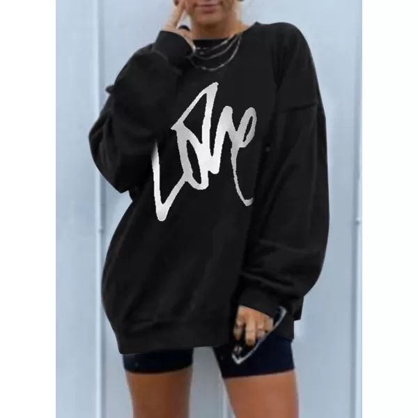 Dokotoo Womens Vintage Basic Oversized Crewneck Long Tunic Sweatshirts Pullover Tops