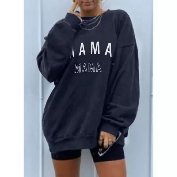Dokotoo Womens Vintage Basic Oversized Crewneck Long Tunic Sweatshirts Pullover Tops