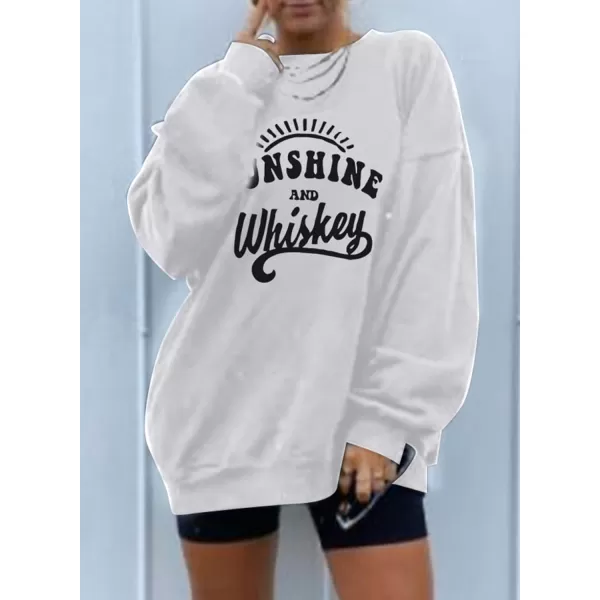 Dokotoo Womens Vintage Basic Oversized Crewneck Long Tunic Sweatshirts Pullover Tops