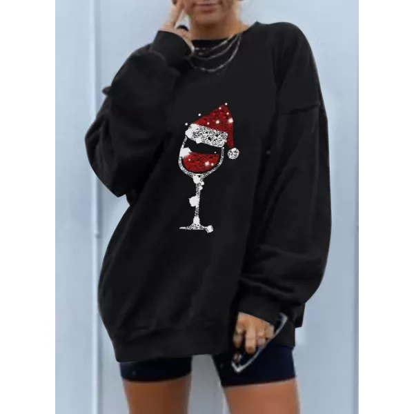 Dokotoo Womens Vintage Basic Oversized Crewneck Long Tunic Sweatshirts Pullover Tops
