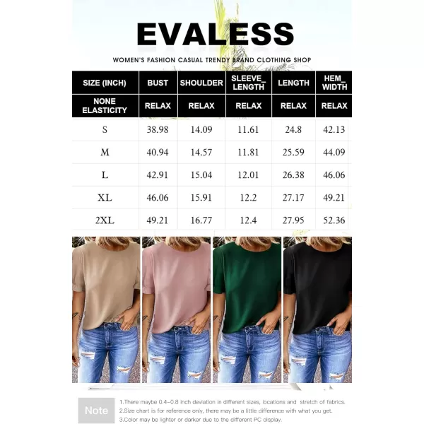 EVALESS Women's Ruff Long Sleeve Shirts Casual Loose Ladies Tops and Blouses for Women Fashion 2022