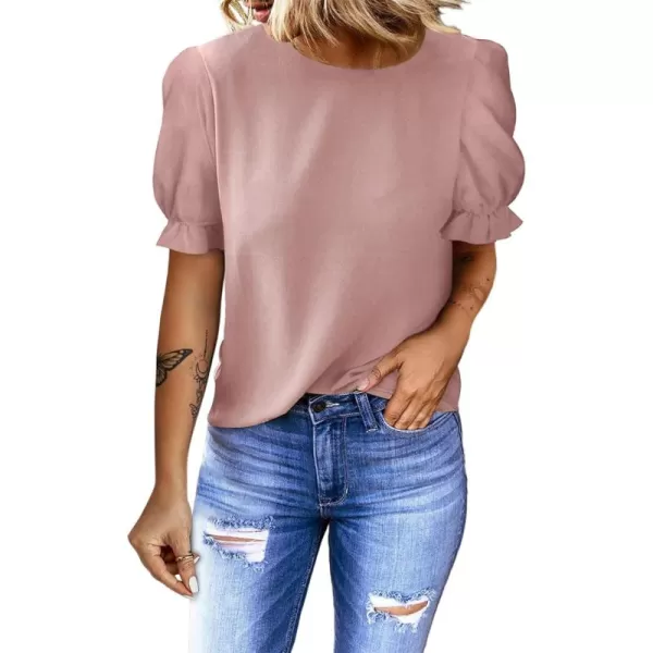 EVALESS Women's Ruff Long Sleeve Shirts Casual Loose Ladies Tops and Blouses for Women Fashion 2022