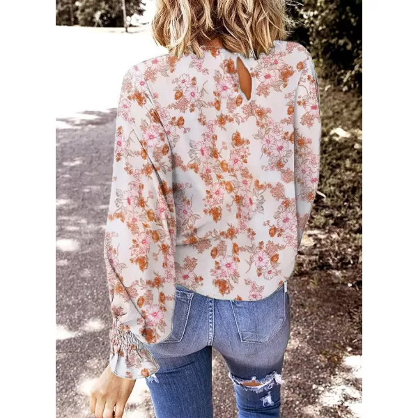 EVALESS Women's Ruff Long Sleeve Shirts Casual Loose Ladies Tops and Blouses for Women Fashion 2022