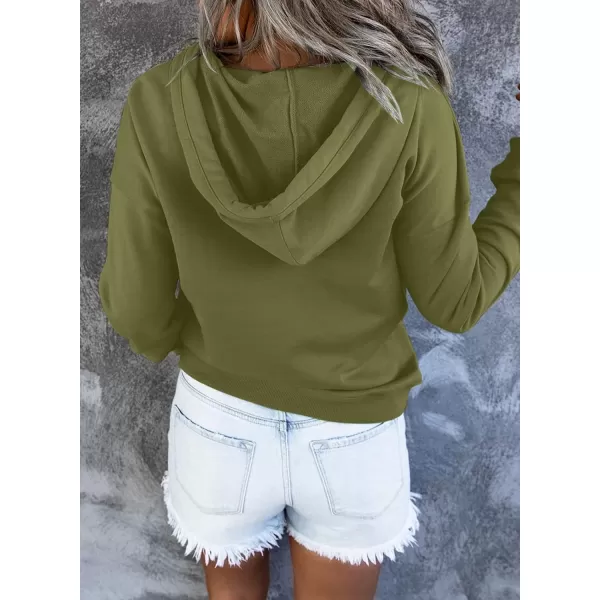 SHEWIN Women's Casual Hoodies Long Sleeve Solid Lightweight Pullover Tops Loose Sweatshirt with Pocket