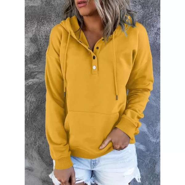 SHEWIN Women's Casual Hoodies Long Sleeve Solid Lightweight Pullover Tops Loose Sweatshirt with Pocket