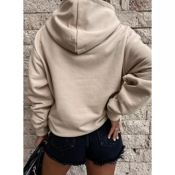 SHEWIN Women's Casual Hoodies Long Sleeve Solid Lightweight Pullover Tops Loose Sweatshirt with Pocket