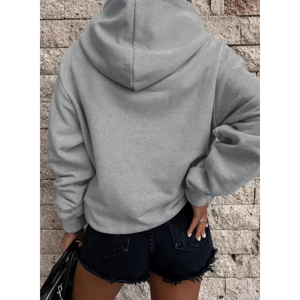 SHEWIN Women's Casual Hoodies Long Sleeve Solid Lightweight Pullover Tops Loose Sweatshirt with Pocket