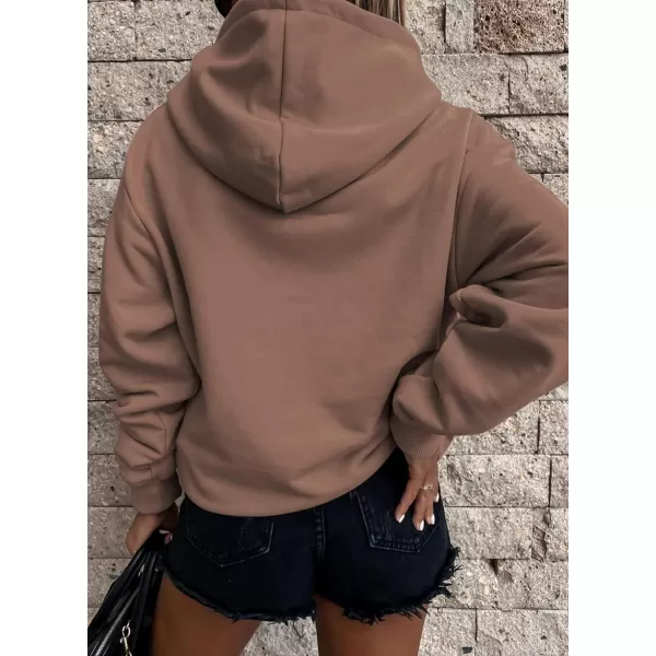 SHEWIN Women's Casual Hoodies Long Sleeve Solid Lightweight Pullover Tops Loose Sweatshirt with Pocket