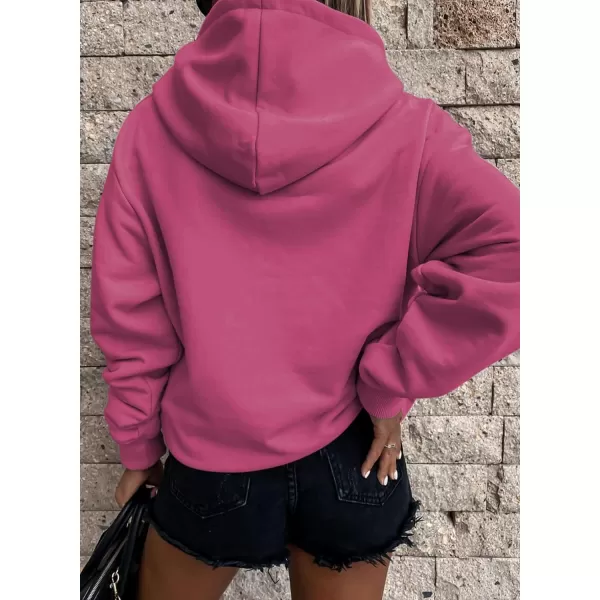 SHEWIN Women's Casual Hoodies Long Sleeve Solid Lightweight Pullover Tops Loose Sweatshirt with Pocket