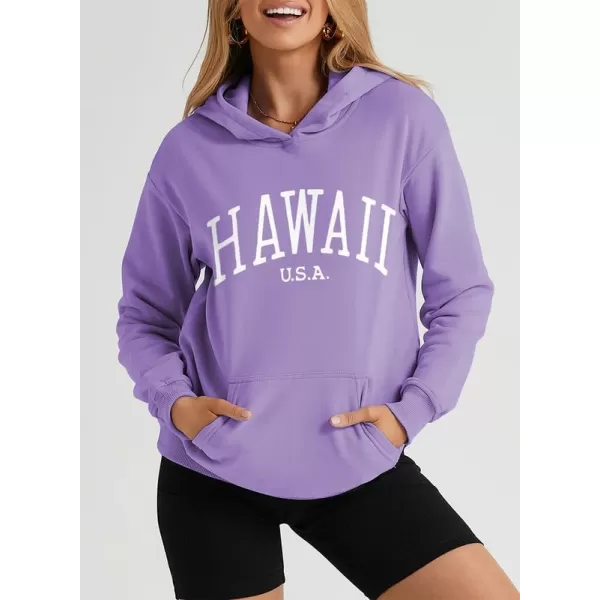 SHEWIN Women's Casual Hoodies Long Sleeve Solid Lightweight Pullover Tops Loose Sweatshirt with Pocket