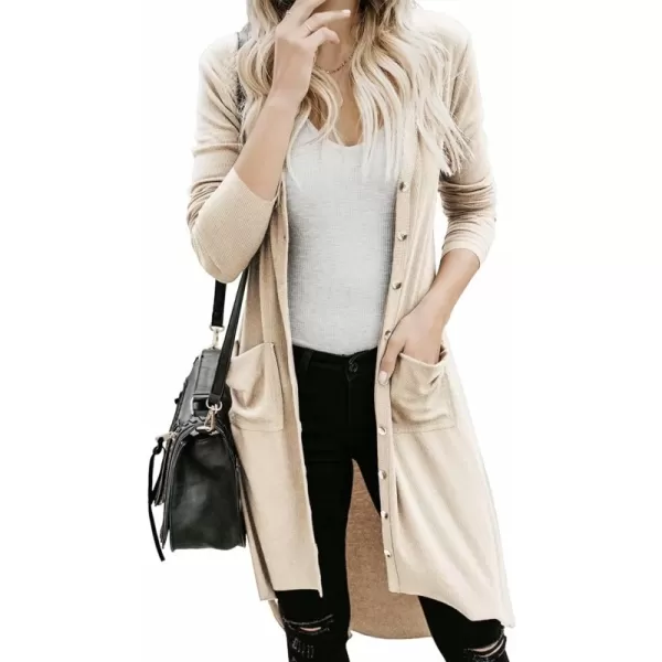 A Apricot(with Buttons, With Pockets)