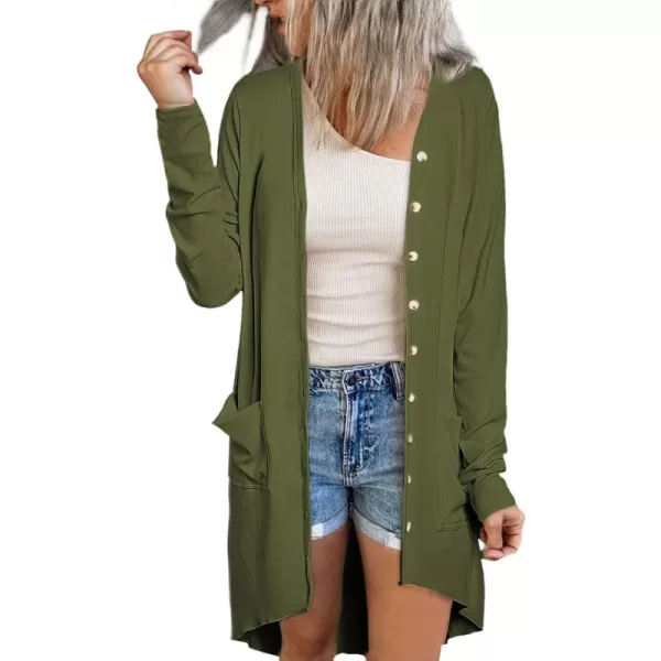 A Green2(with Buttons, With Pockets)