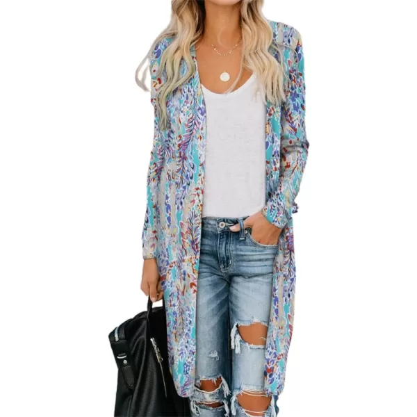 C Peacock Print(no Button/No Pockets)