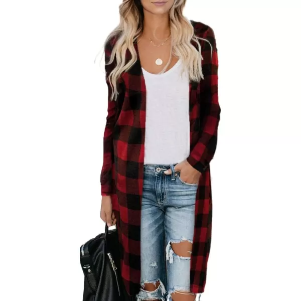 C Plaid Red(no Button/No Pockets)