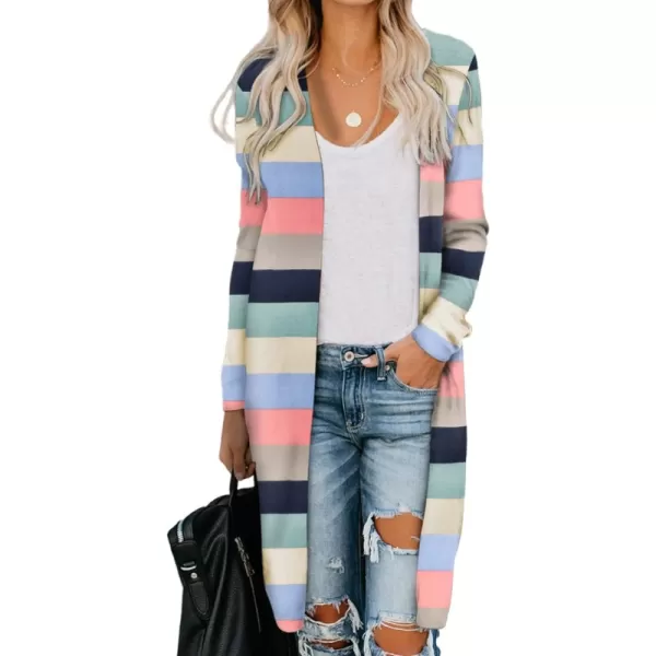 C Striped Print(no Button/No Pockets)