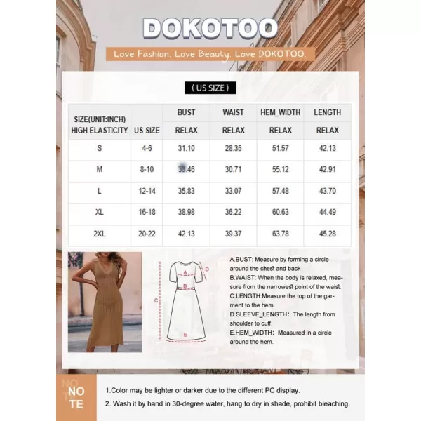 Dokotoo Womens Swimwear Cover Ups 2024 Summer V Neck Lapel Sleeveless Crochet Hollow Out Knit Swimsuit Long Beach Dress