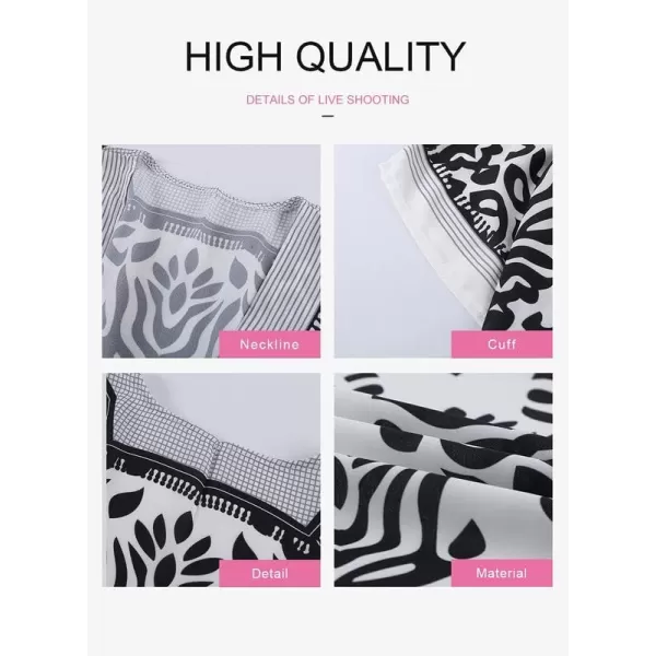 Dokotoo Womens 2024 Summer Beach Hawaiian Vacation Long Kimono Cardigans Swimsuits Cover ups