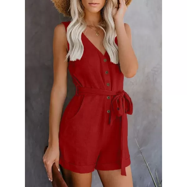Dokotoo Womens Halter Neck Sleeveless Floral Print &amp; Solid Rompers Jumpsuits