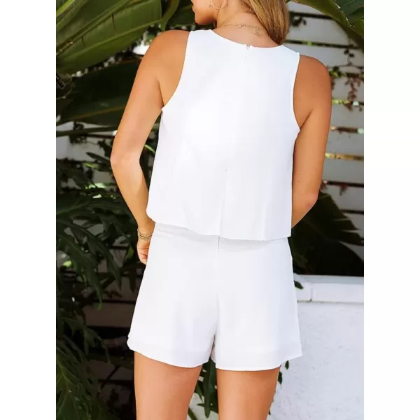 Dokotoo Womens Halter Neck Sleeveless Floral Print &amp; Solid Rompers Jumpsuits