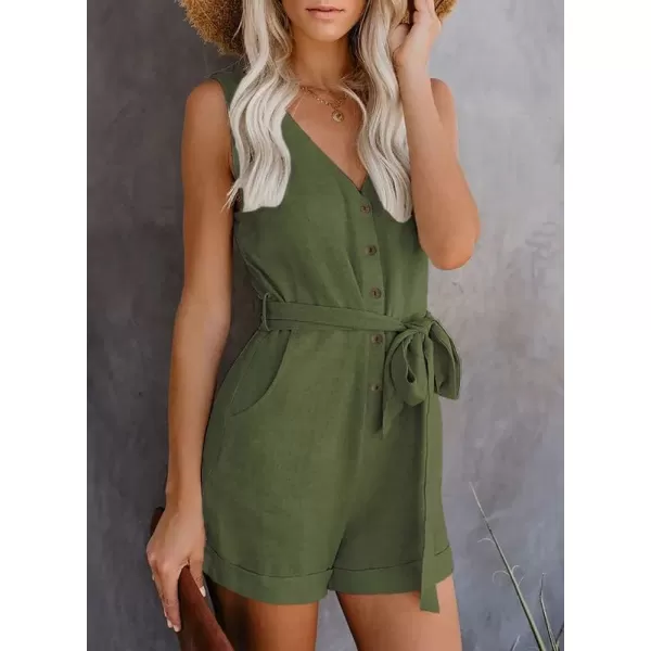 Dokotoo Womens Halter Neck Sleeveless Floral Print &amp; Solid Rompers Jumpsuits