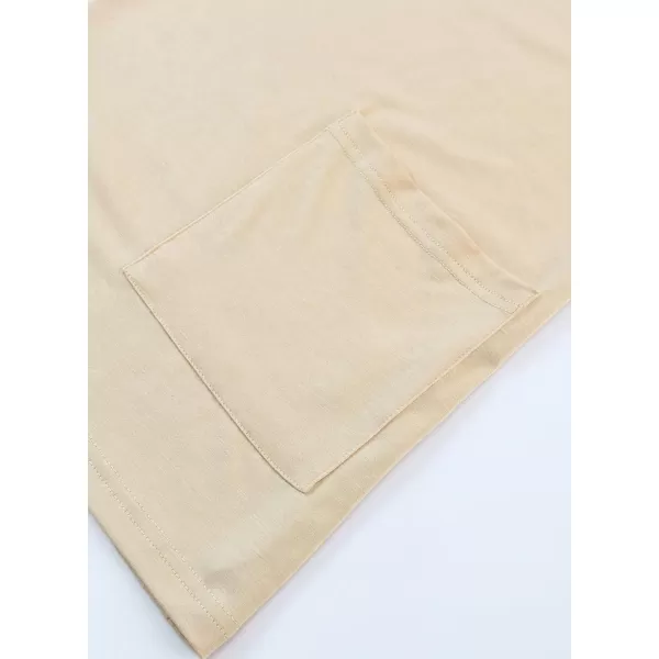 Dokotoo Womens Summer Casual Shirts Short Sleeve Tunic Tops with Pockets