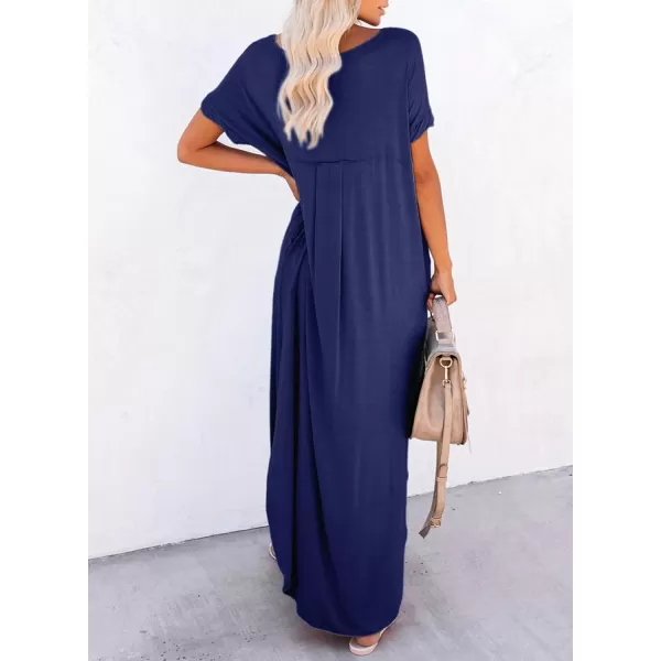Dokotoo Womens Summer Dress Long Dress Casual Loose Maxi Dresses Beach Outfit 2024 Resort Hawaiian