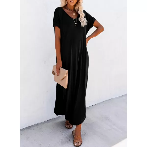 Dokotoo Womens Summer Dress Long Dress Casual Loose Maxi Dresses Beach Outfit 2024 Resort Hawaiian