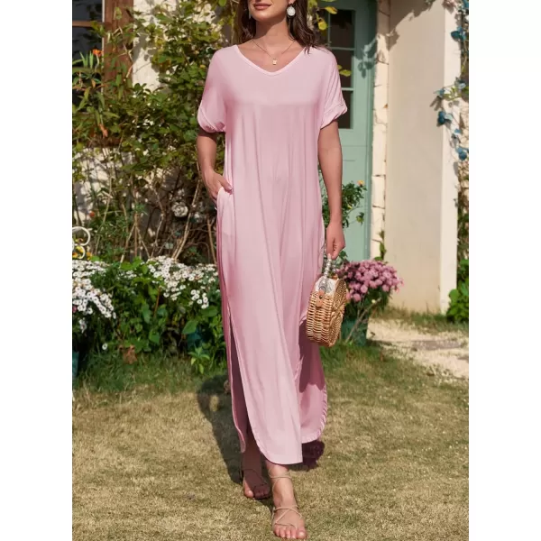 Dokotoo Womens Summer Dress Long Dress Casual Loose Maxi Dresses Beach Outfit 2024 Resort Hawaiian