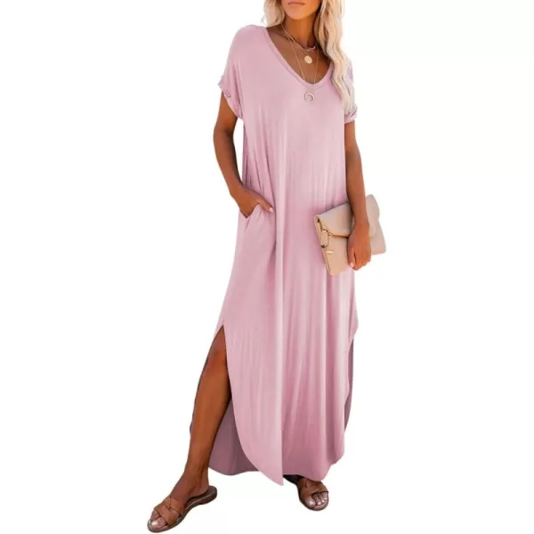 Dokotoo Womens Summer Dress Long Dress Casual Loose Maxi Dresses Beach Outfit 2024 Resort Hawaiian