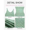 imageDokotoo Summer Crochet Hollow Out Knit Beach Bathing Suit Swim Cover Ups Cruise Outfits Vacation Dresses for Women 2025Green