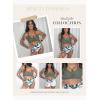 imageDokotoo Womens High Waisted Floral Bikini Sets Swimsuit Suit for Women 2025 Tummy Control Bathing Suit Swimwear for SummerGreen