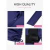 imageDokotoo Womens Long Sleeve Rash Guard Swim Shirts 14 Zip Up Sun Protection Swimsuit Top Bathing Suit No BottomNavy Blue