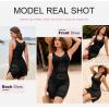 imageDokotoo Womens Swimwear Cover Ups 2025 Summer Crochet Hollow Out Knit Bathing Suit Beach DressesBlack