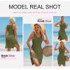 imageDokotoo Womens Swimwear Cover Ups 2025 Summer Crochet Hollow Out Knit Bathing Suit Beach DressesGreen