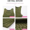 imageDokotoo Womens Swimwear Cover Ups 2025 Summer Crochet Hollow Out Knit Bathing Suit Beach DressesGreen