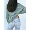 imageDokotoo Womens Casual Crew Neck Sweatshirt Loose Soft Long Sleeve Pullover TopsA Blue