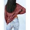 imageDokotoo Womens Casual Crew Neck Sweatshirt Loose Soft Long Sleeve Pullover TopsA Burgundy