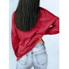 imageDokotoo Womens Casual Crew Neck Sweatshirt Loose Soft Long Sleeve Pullover TopsA Red