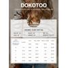 imageDokotoo Womens Short Puff Sleeve Knit Tops 2025 Trendy Crewneck Striped T Shirts Casual Summer BlousesZ Black