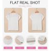 imageDokotoo Womens Tops Casual Scoop Neck Short Sleeve Waffle Knit Hollow Out Shirts Loose Tunic Tops BlousesWhite