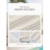 imageDokotoo Womens Summer Scoop Neck Short Sleeve Sweater Casual Crochet Hollow Out Knit Tops Pullover Shirts Beach CoverupMilk White
