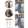 imageDokotoo Jumpsuits for Women 2025 Summer Lantern Sleeves Rompers Wide Leg Casual Overalls with PocketsChambray