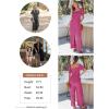 imageDokotoo Jumpsuits for Women 2025 Summer Lantern Sleeves Rompers Wide Leg Casual Overalls with PocketsRose